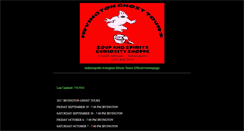 Desktop Screenshot of indianaghosttours.org